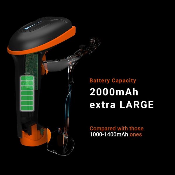 Tera Barcode Scanner Wireless 1D Laser Cordless Barcode Reader with Battery Level Indicator, Versatile 2 in 1 2.4Ghz Wireless and USB 2.0 Wired - Image 3